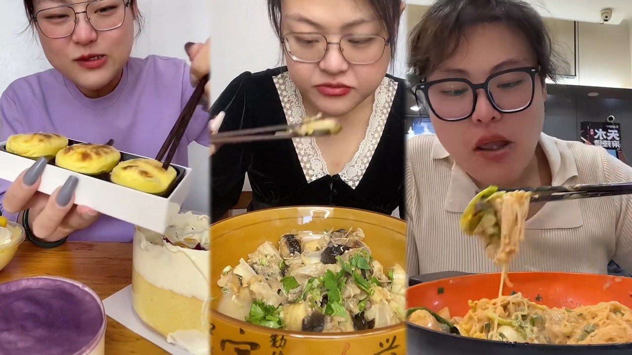 Mukbang food challeng new with real sound #d9mukbang #mukbang