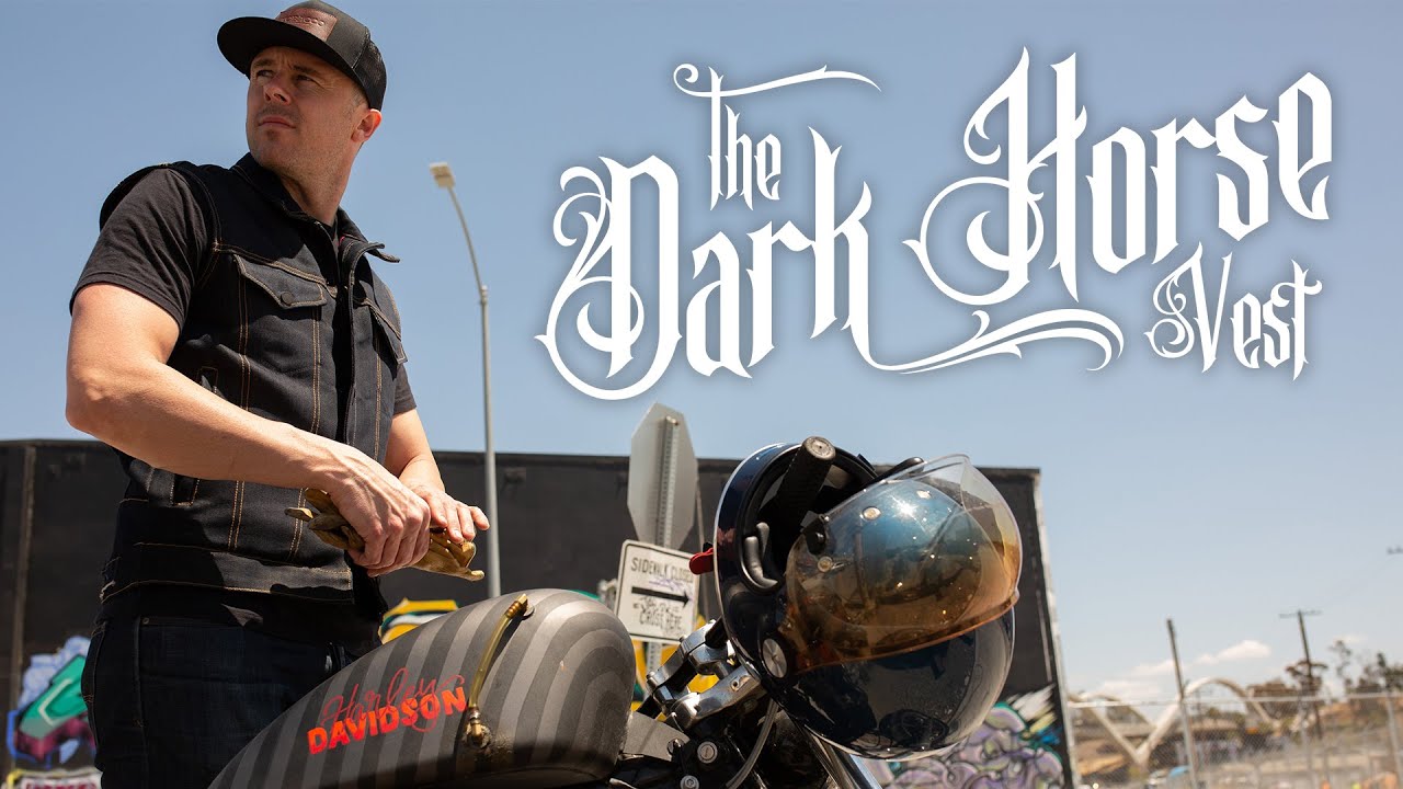 The Dark Horse Vest - The Last Motorcycle Vest You Will Ever Need