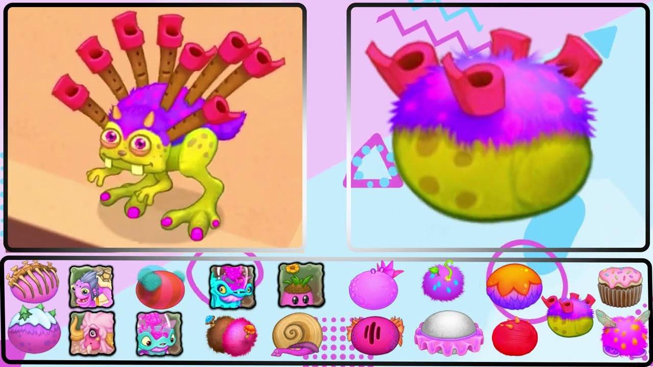 ALL PINK TEAM | My Singing Monsters | MonsterBox 12