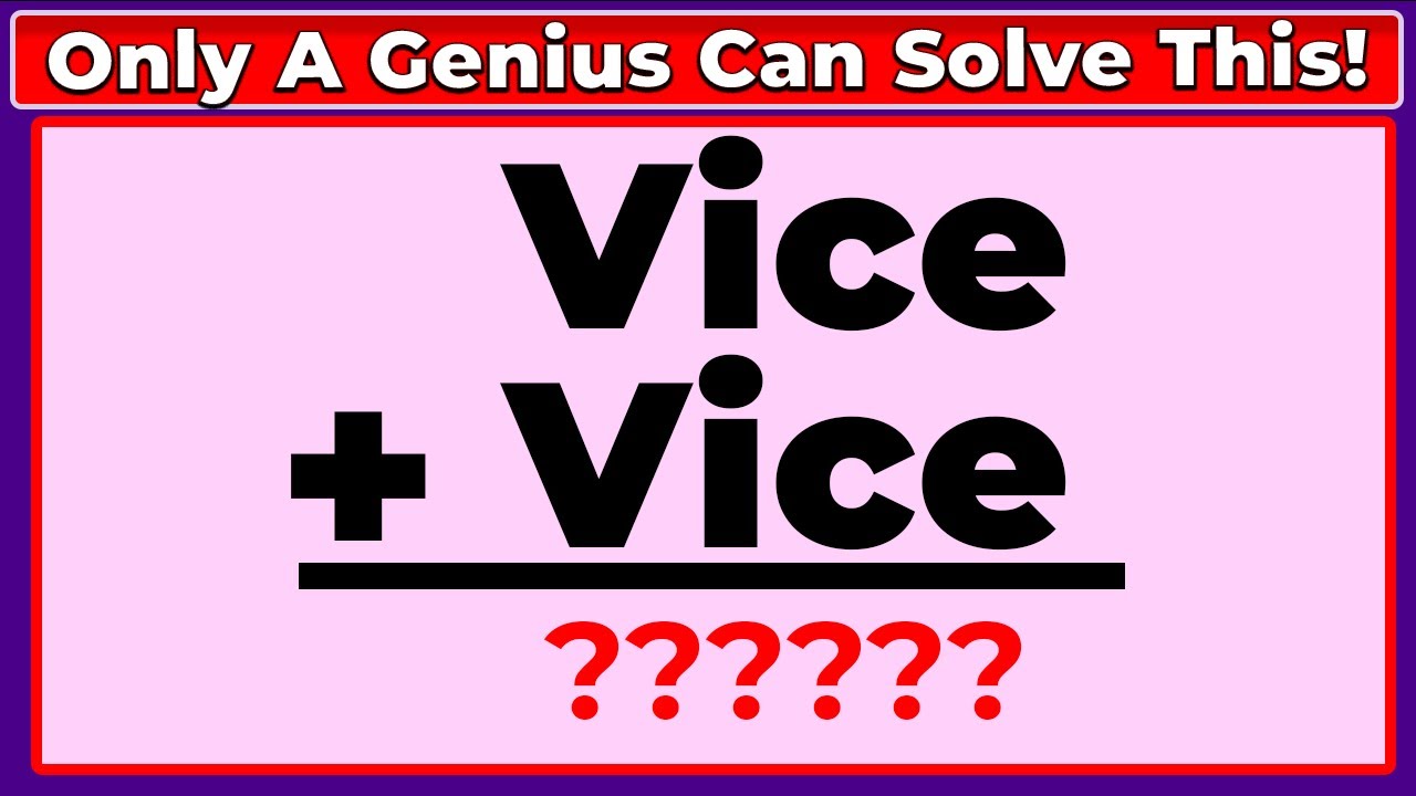 20 Tricky Brain Teasers That Will Boost Your Thinking Skill Only 3% Can Answer Rebus Puzzles Part 27