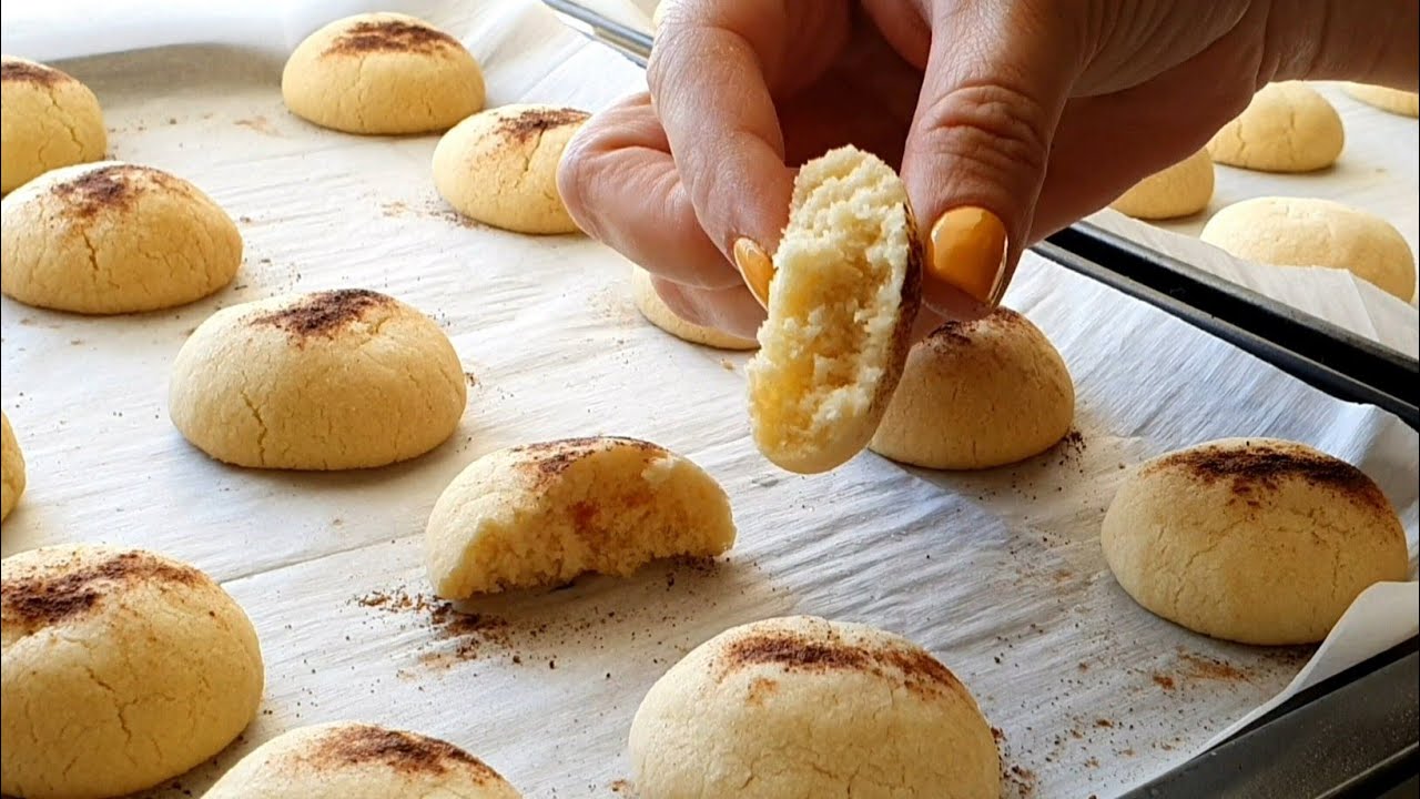 עוגיות רייבה -Ghriba cookies -غريبة