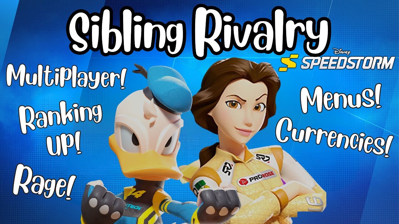 Multiplayer with My Brother | GAME CHAT | Disney Speedstorm
