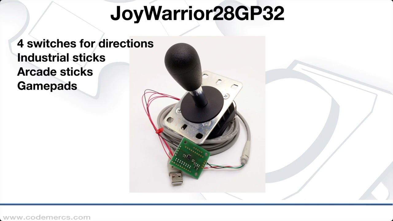 USB controller for Joysticks with switches