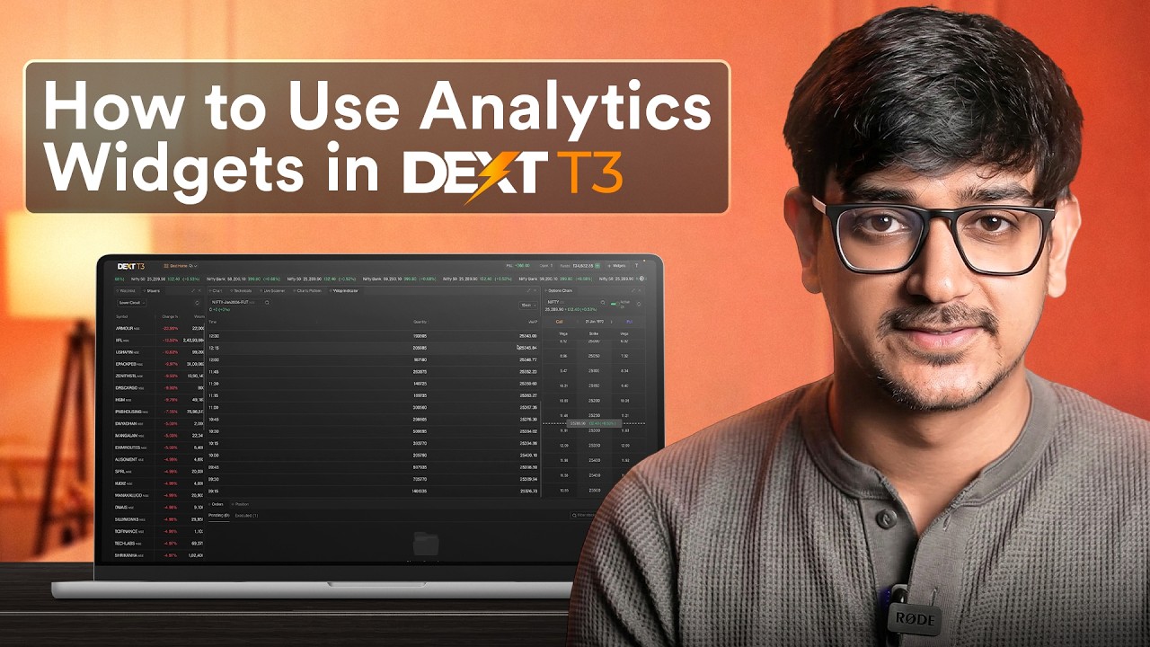 How to Use Analytics Widgets in Dext T3