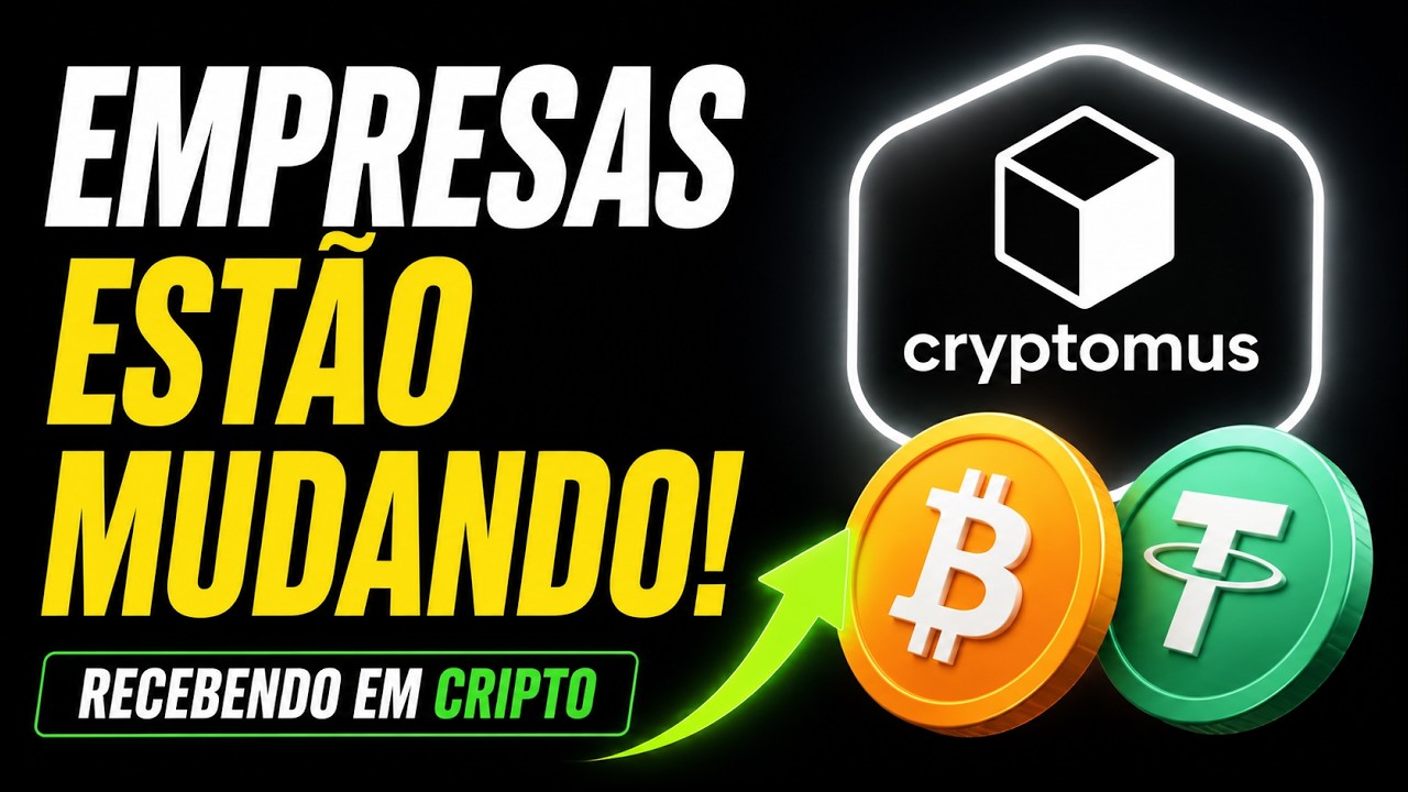 🚀 COMO EMPRESAS EST&Atilde;O RECEBENDO PAGAMENTOS EM CRIPTO? Conhe&ccedil;a a Cryptomus
