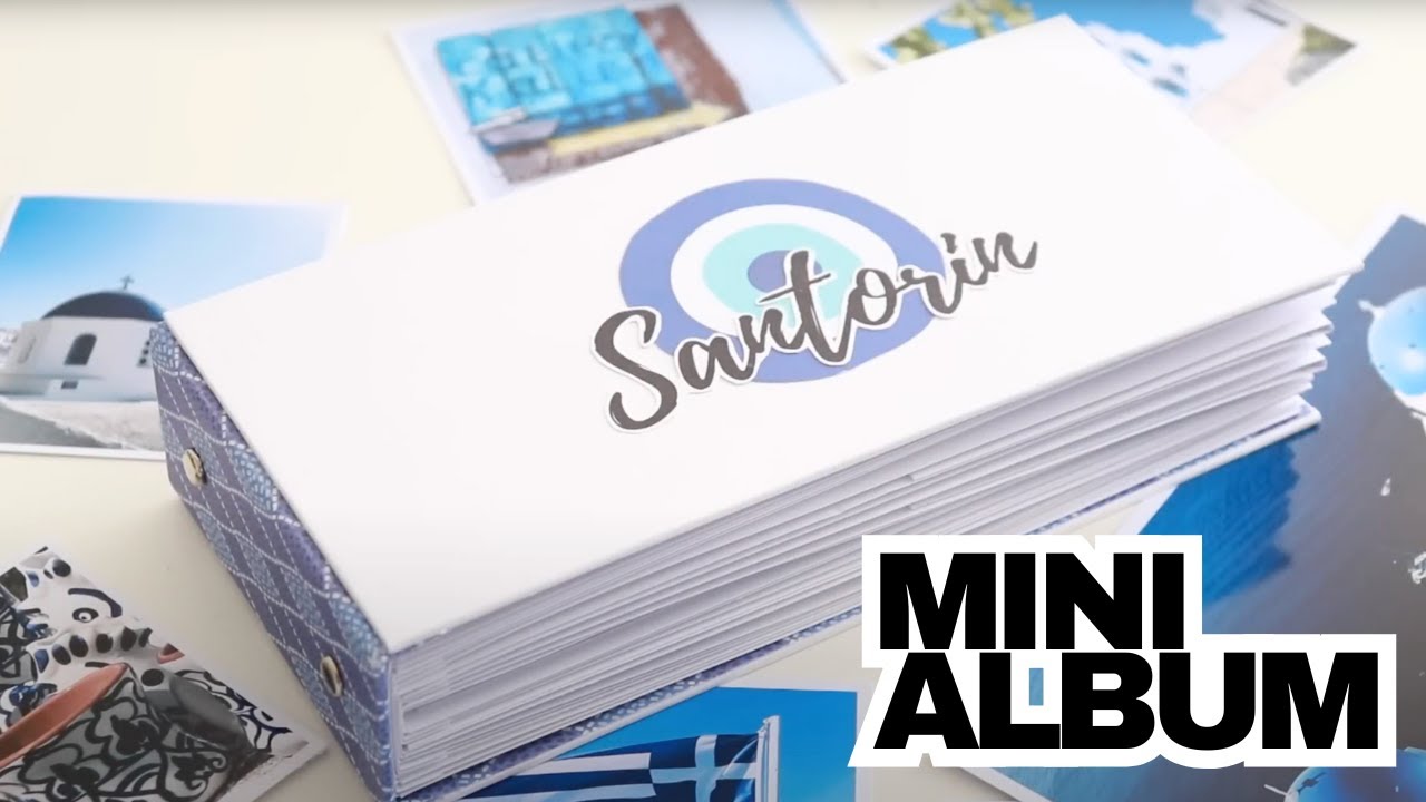 Mini album｜Santorin, entre mer Égée et toits bleus｜Mini album voyage à Santorin