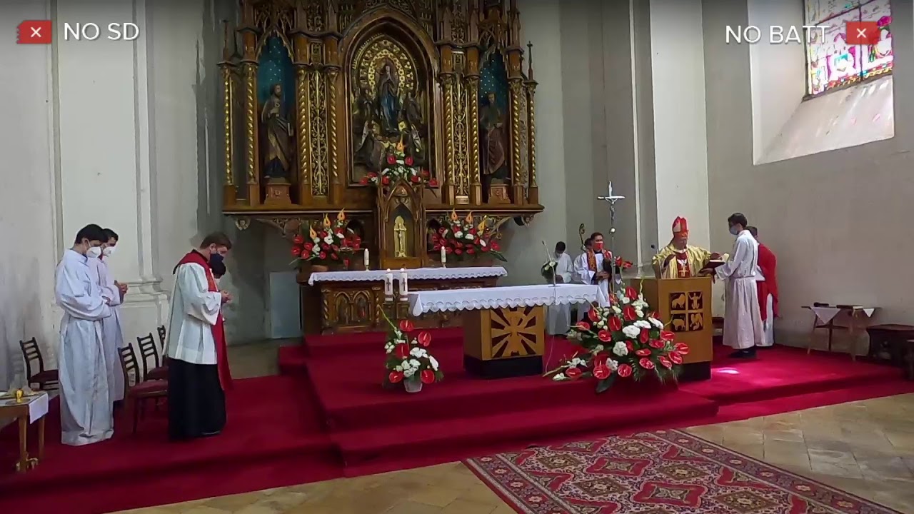 Živé vysielanie z farského kostola v Spišskej Novej Vsi