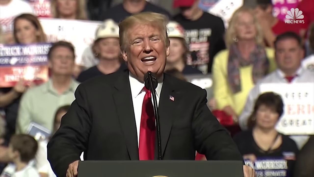 Ariana Grande   7 rings Donald Trump Cover