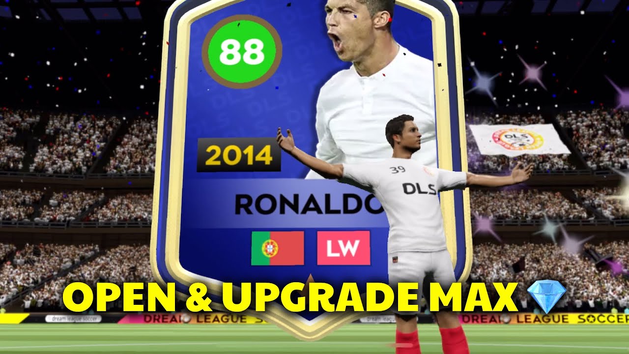 “1 Click” to open Ronaldo 82+88 Champions + How many diamonds can be upgraded💎?