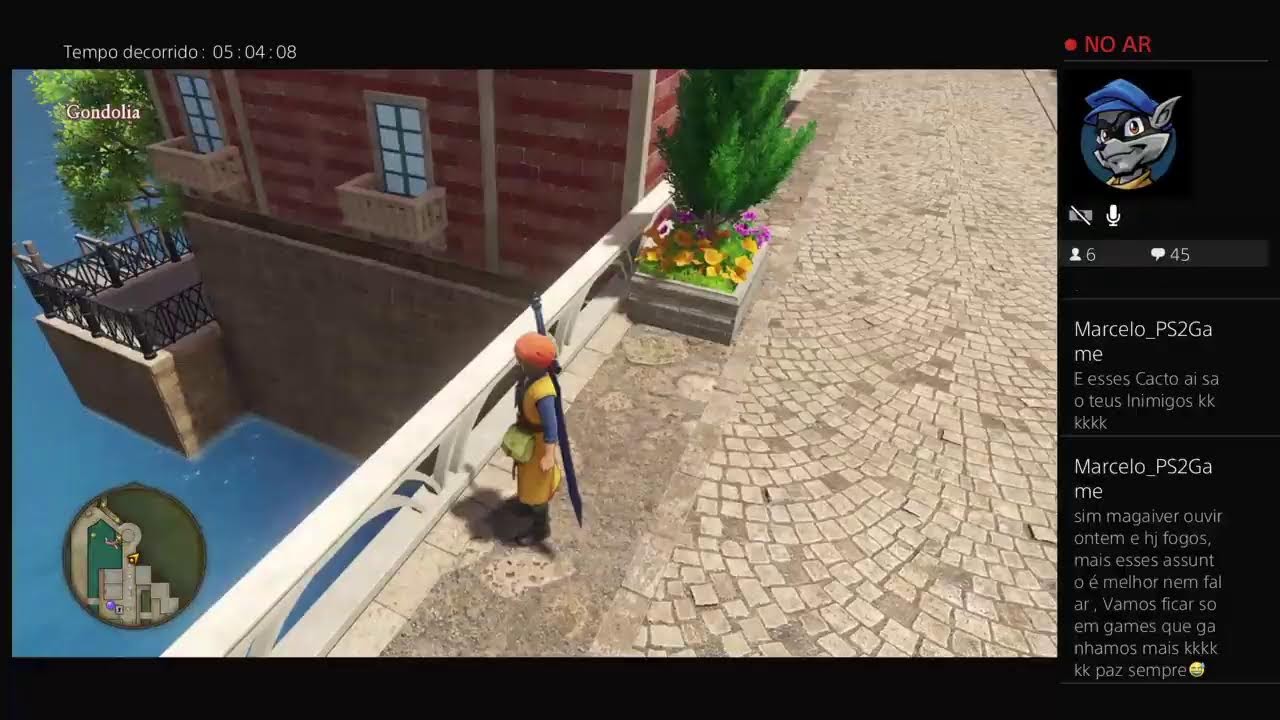 Dragon quest xi definitive edition:desafios do deserto e alguem espreita.