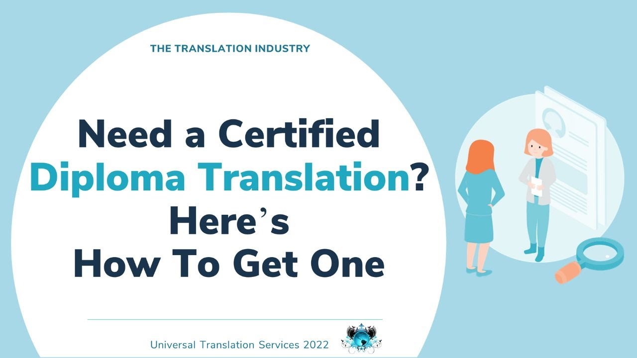 Need a Certified Diploma Translation? Here's How