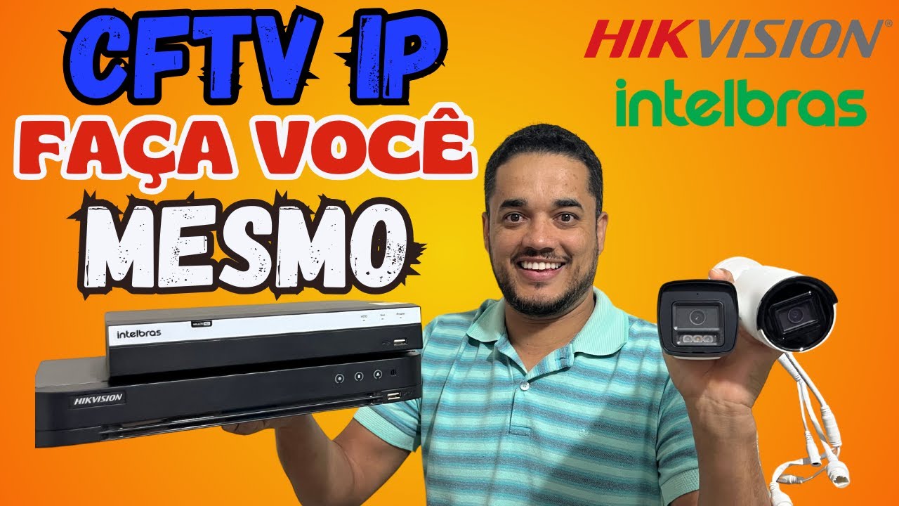 Aprenda Agora!Como Adicionar, Câmeras IP Hikvision e Intelbras nos DVR/NVR!