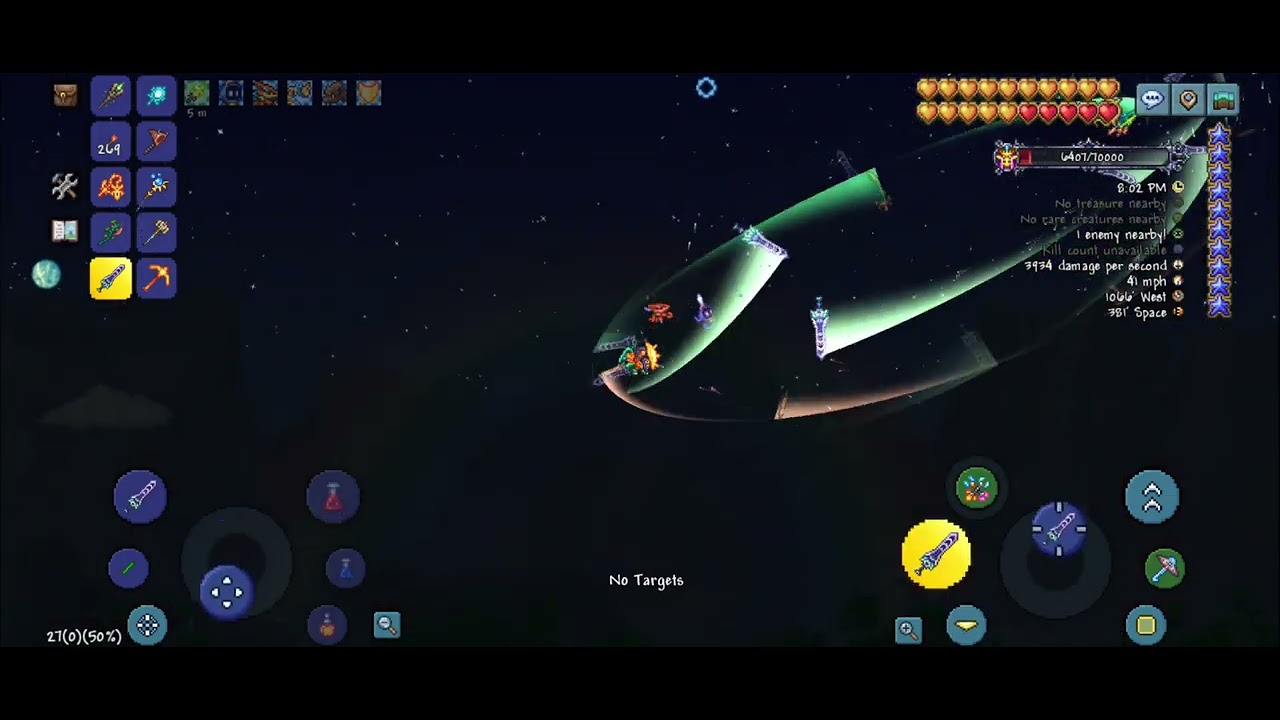 "FAE FLAYER" - Empress of light (Boss fight) |Terraria 1.4.4 Mobile | Normal mode | Nighttime!