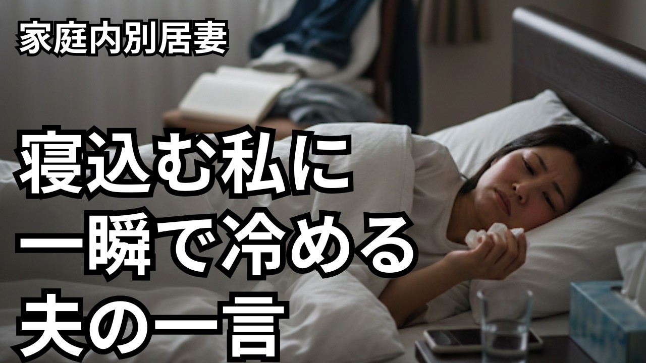 【夫の愚痴】インフル38度の私に夫が放った第一声「俺の飯は？」