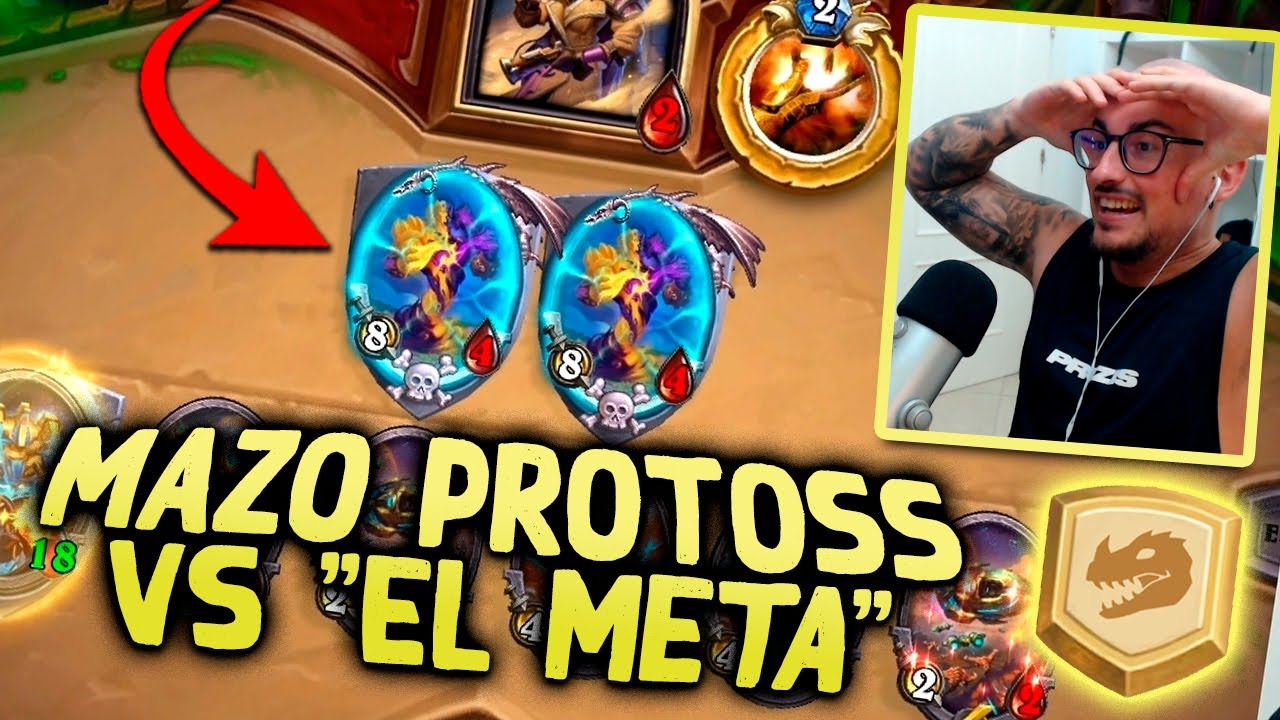 ¡Partidas BRUTALES! Este META es LOCURA 💥 Sacerdote Protoss [Hearthstone] Estándar Año del Raptor