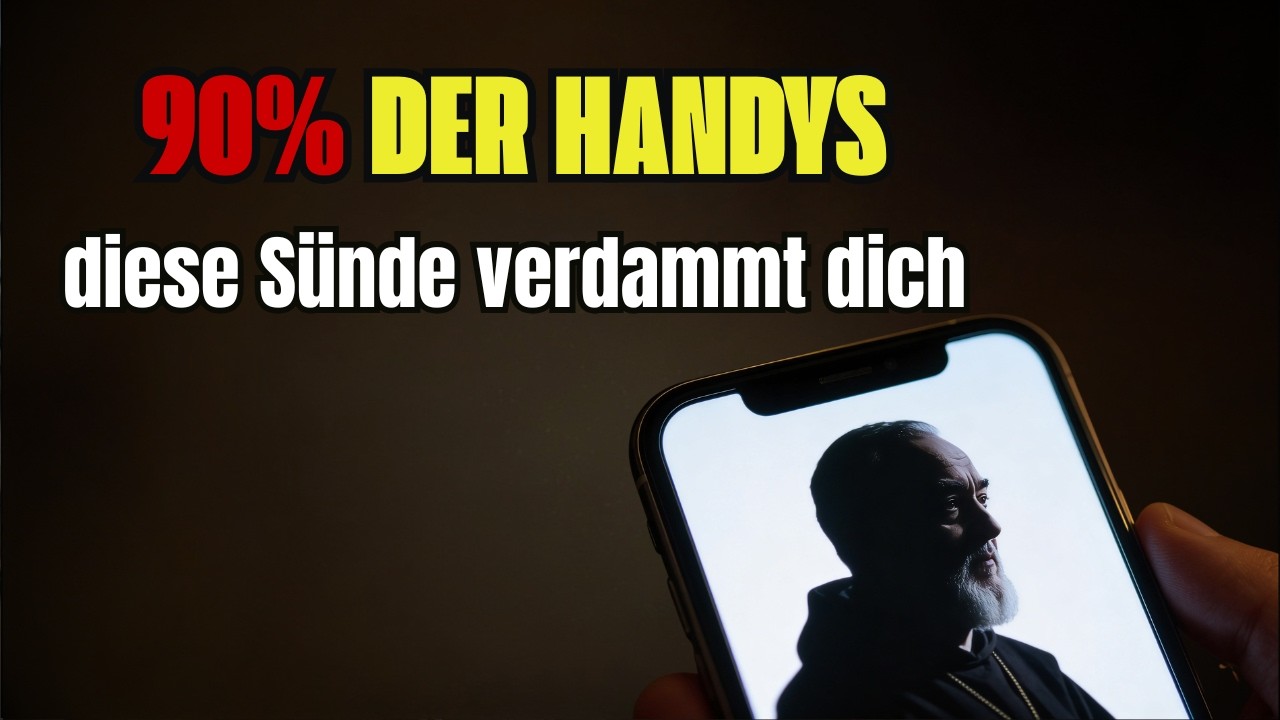 Die Sünde die Padre Pio auf 90% der Handys SAH — Und Niemand Spricht Darüber