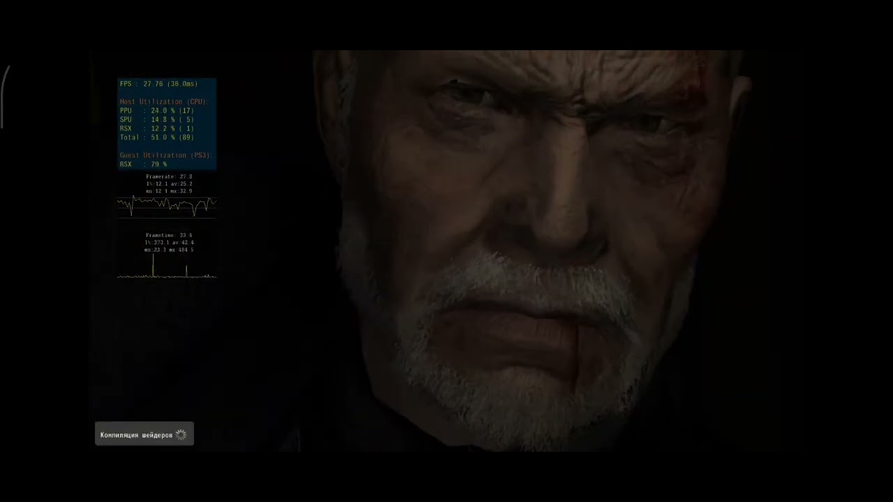Aps3e v1.35. Alone in the Dark