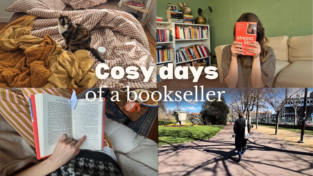 Cosy days | Enjoying the sun, talking about books and feeling better