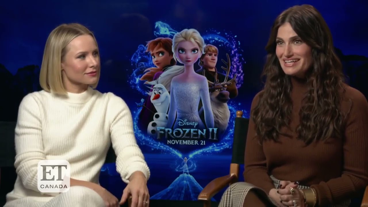 Idina Menzel & Kristen Bell Talk FROZEN with ET Canada (2019)