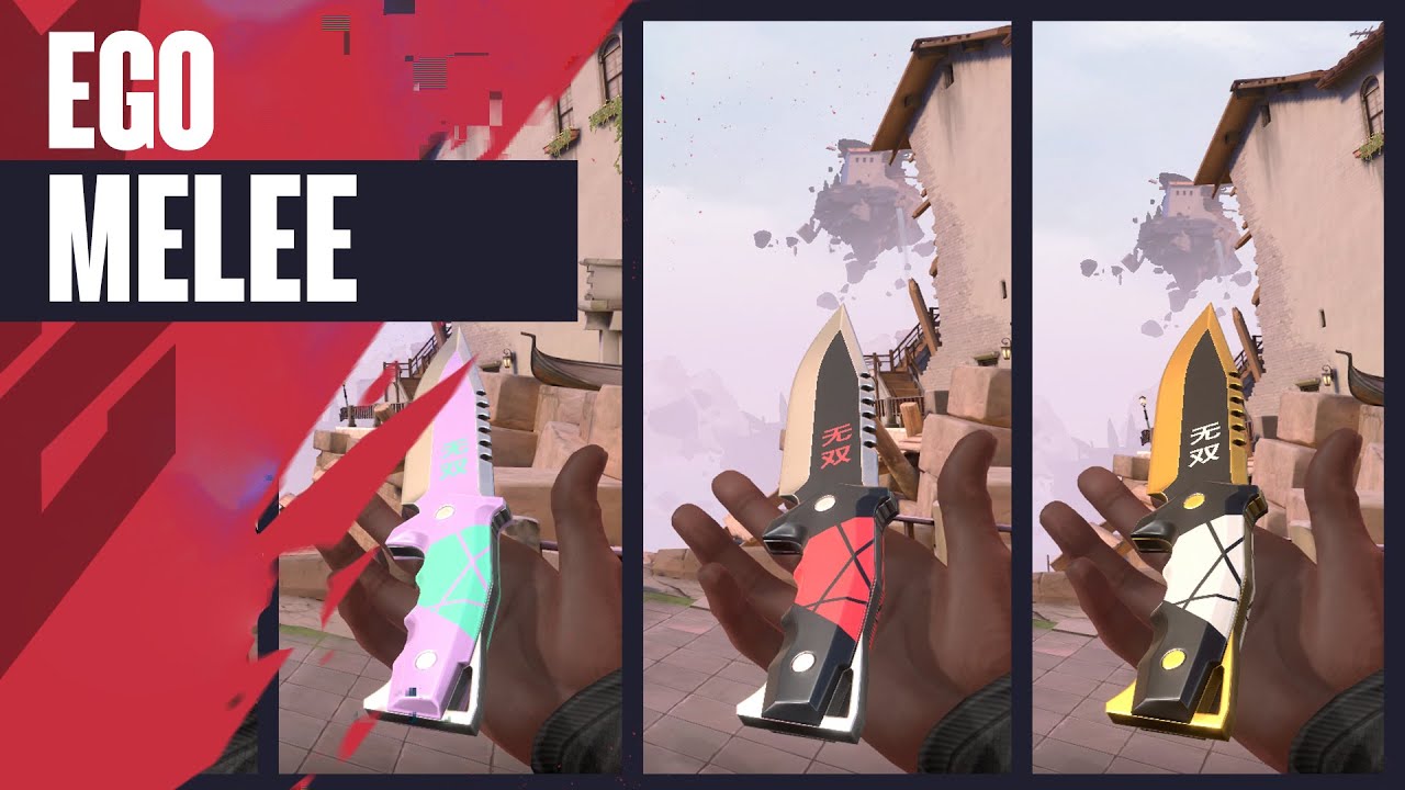 Ego Knife Skin Showcase (Ego Melee) [4K] - Valorant Ego Skins