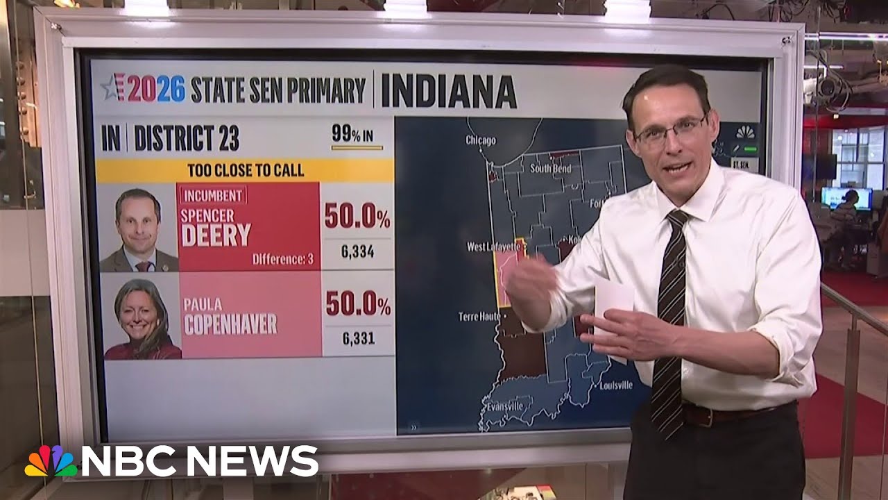 Kornacki: Trump-endorsed wins in Indiana are &lsquo;very clear&rsquo; message to defecting Republicans
