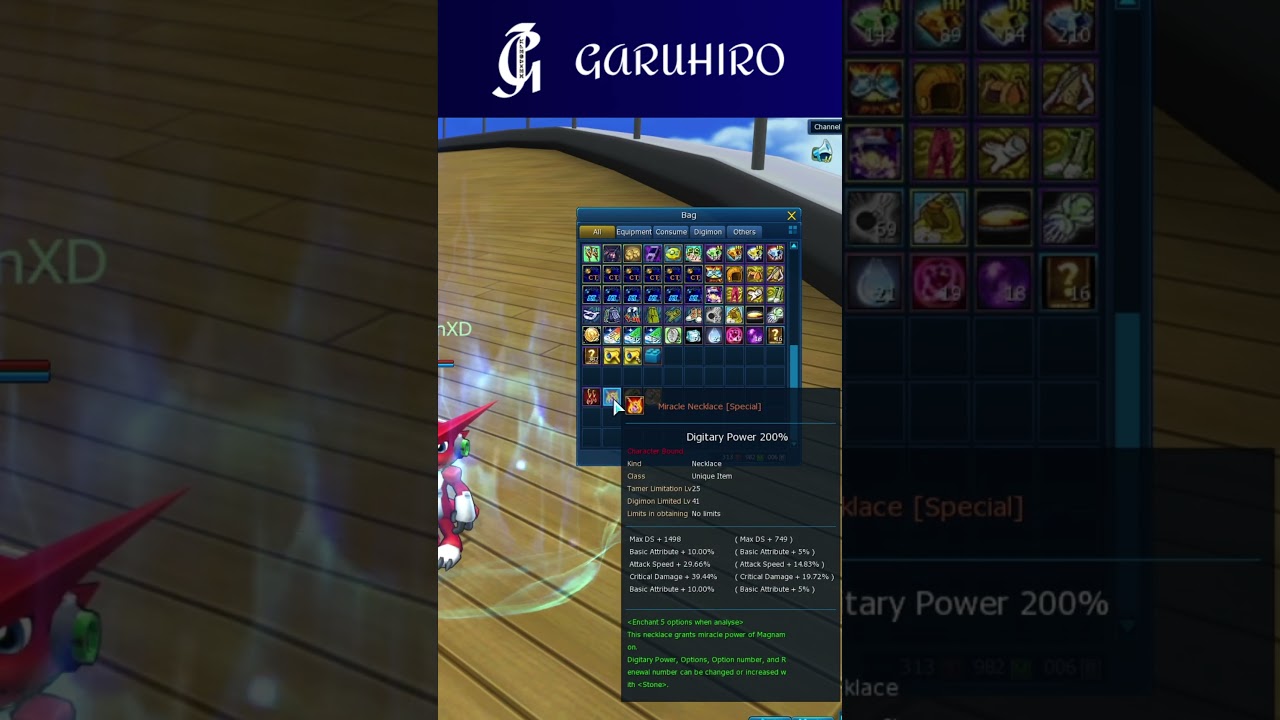 ANALISANDO os ACESS&Oacute;RIOS MILAGROSOS | #dmo #gdmo #nadmo #kdmo #digimonmasters #digimon #ladmo #ldmo