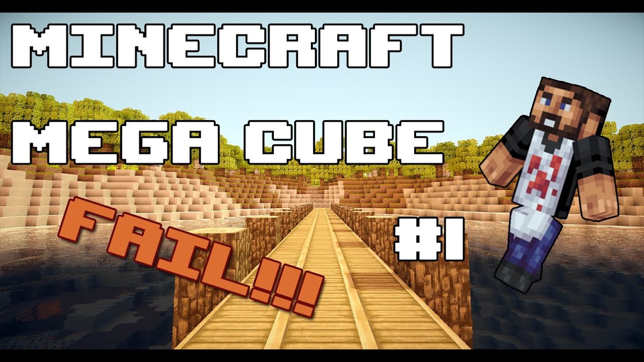 Minecraft: Mega Cube #2 - FAIL!!! [PL]
