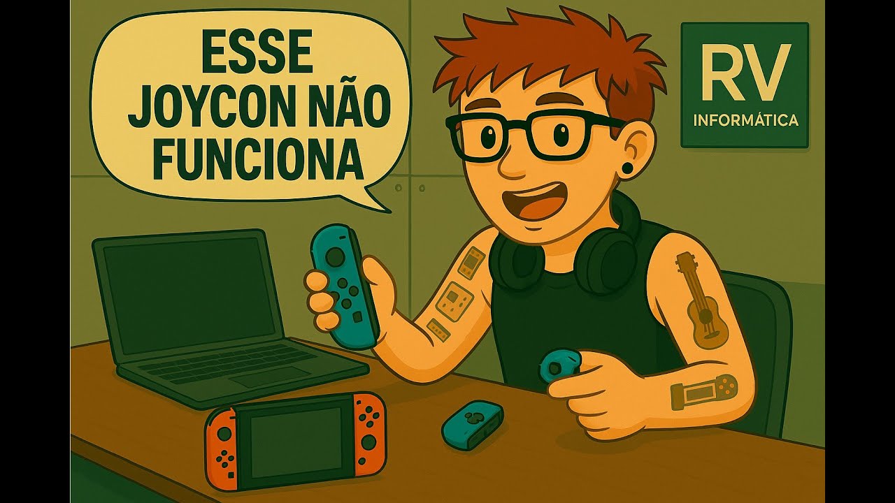 NINTENDO SWITCH NAO RECONHECE JOYCON (CONTROLE, JOYSTICK...)