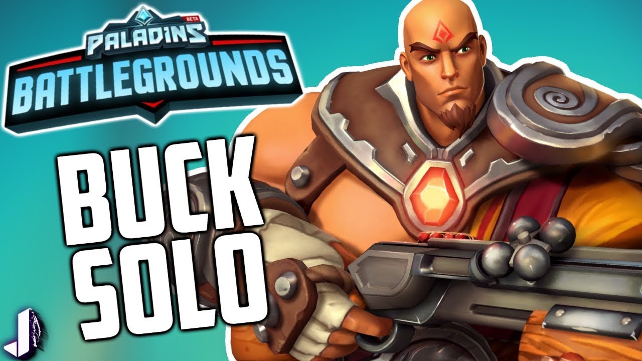 BUCK VS MATCHMAKING - Paladins Battlegrounds Solo Win