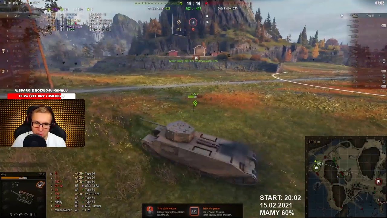 Newmulti2k i Cygan komentują emocjonujący gameplay toga - WoT