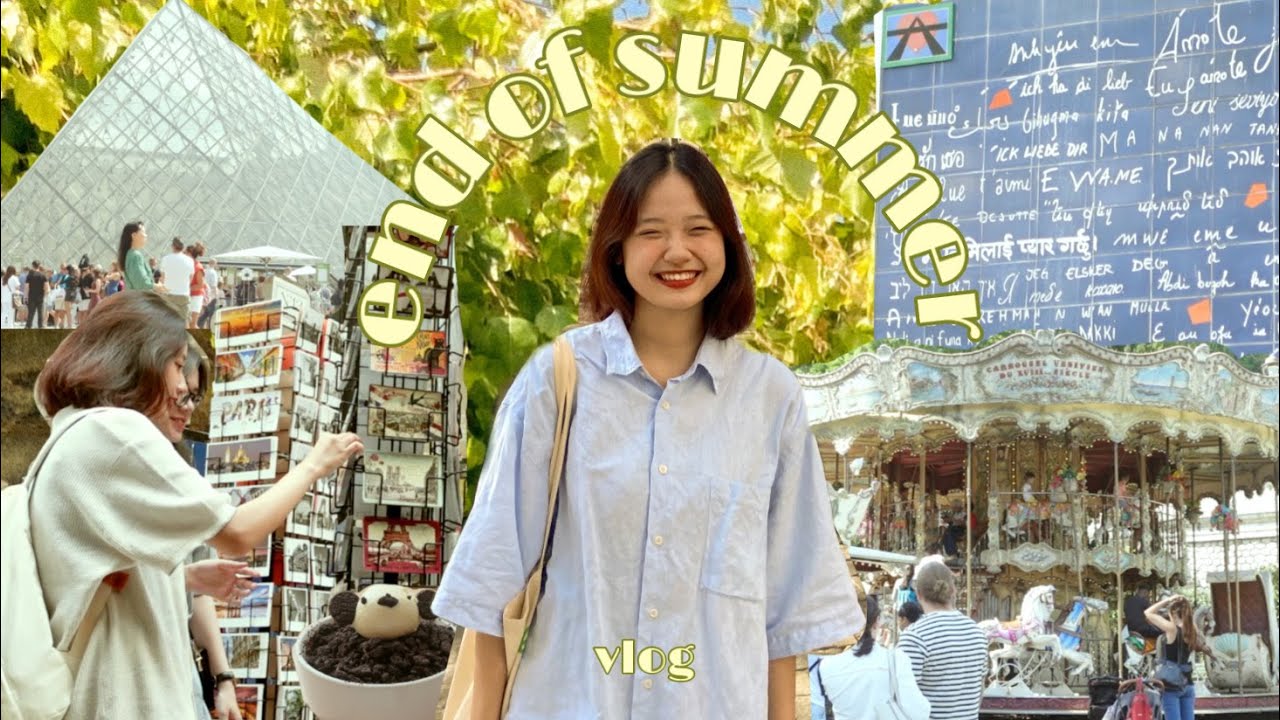 du học pháp I mấy ngày cuối hè I paris vlog
