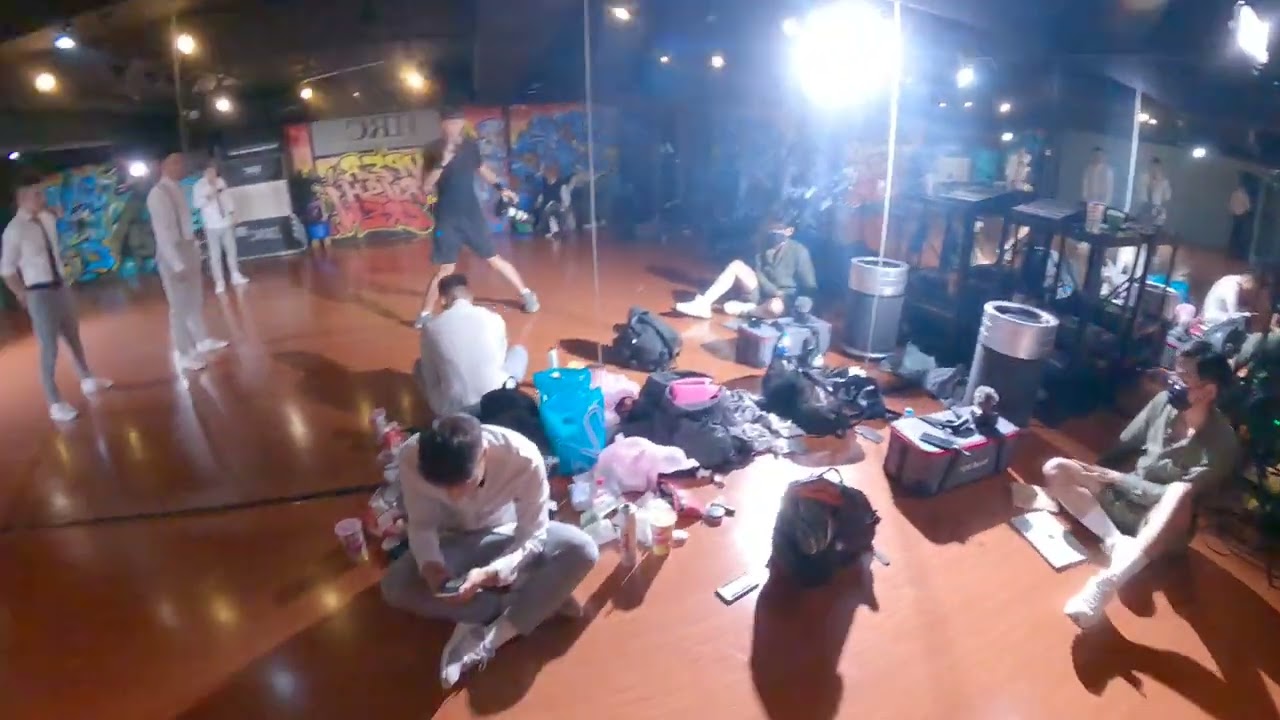 The filmmaker notes cinematic elegance The actual footage boys sliding across the dance floor preten