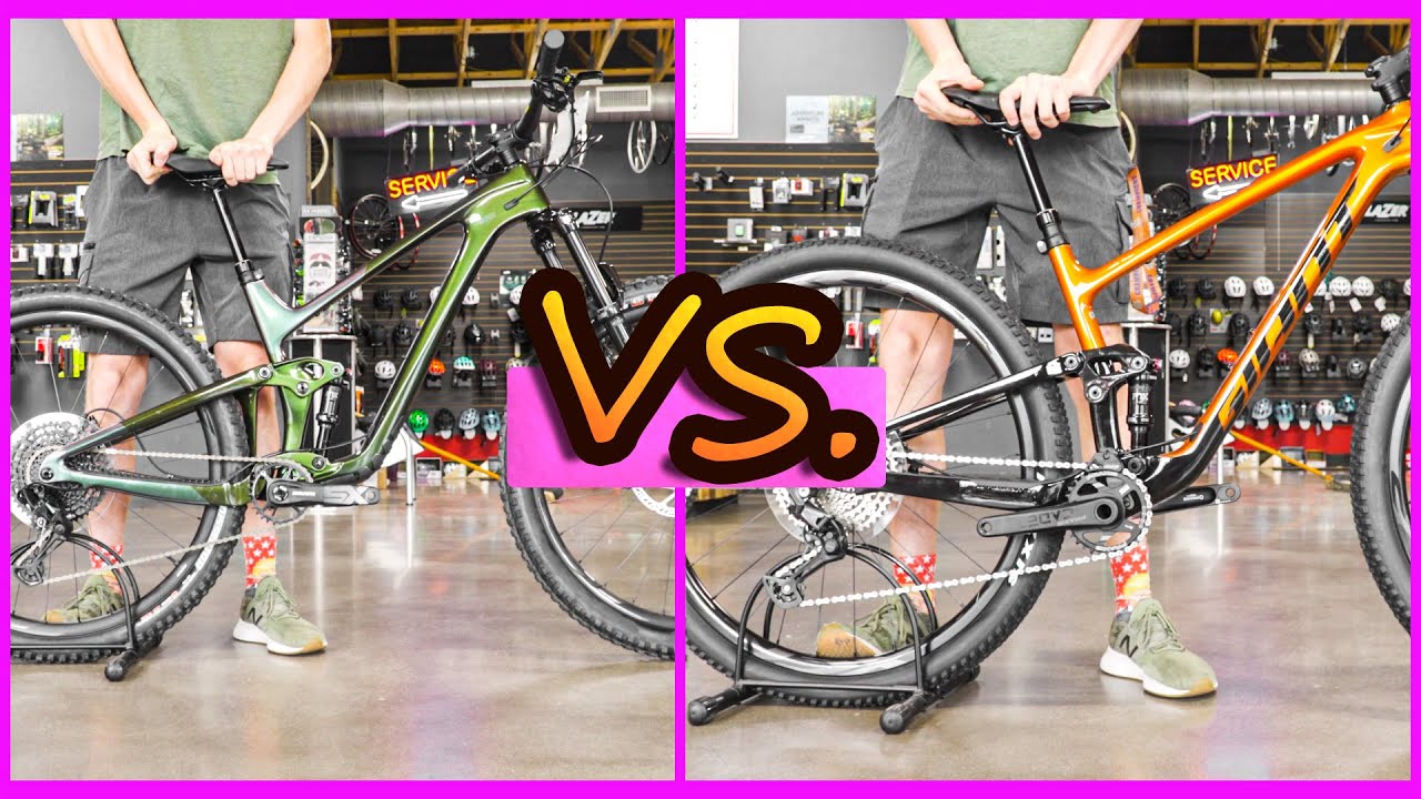 2022 Giant Anthem Advanced против Giant Trance X Advanced