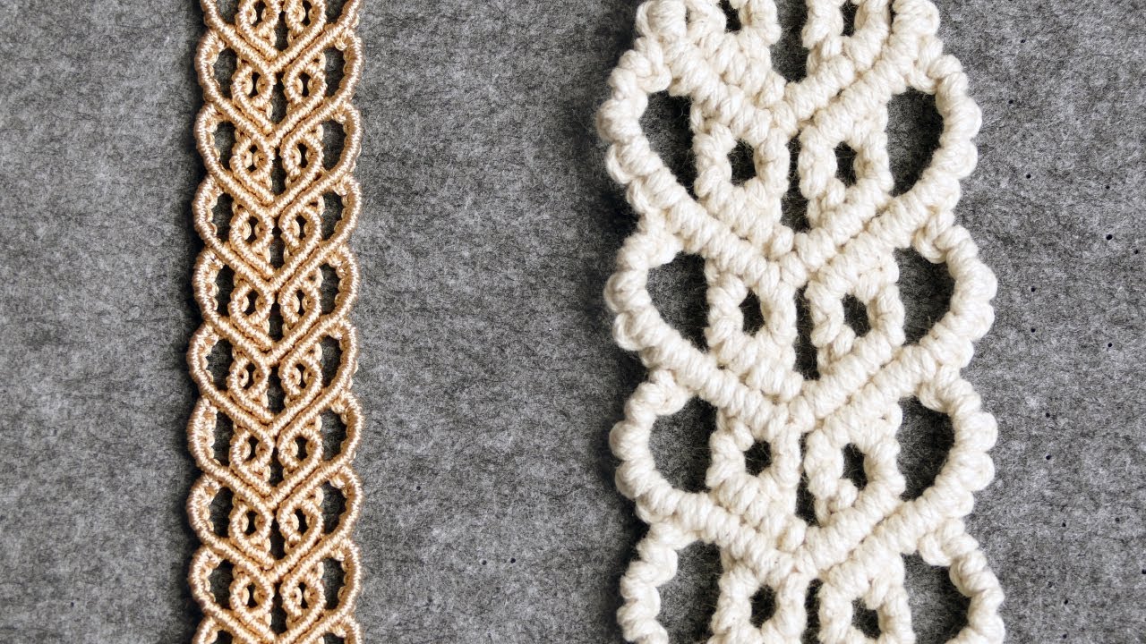 WAVY CELTIC HEART PATTERN | MACRAME BRACELET TUTORIAL | PULSERA MACRAMÉ