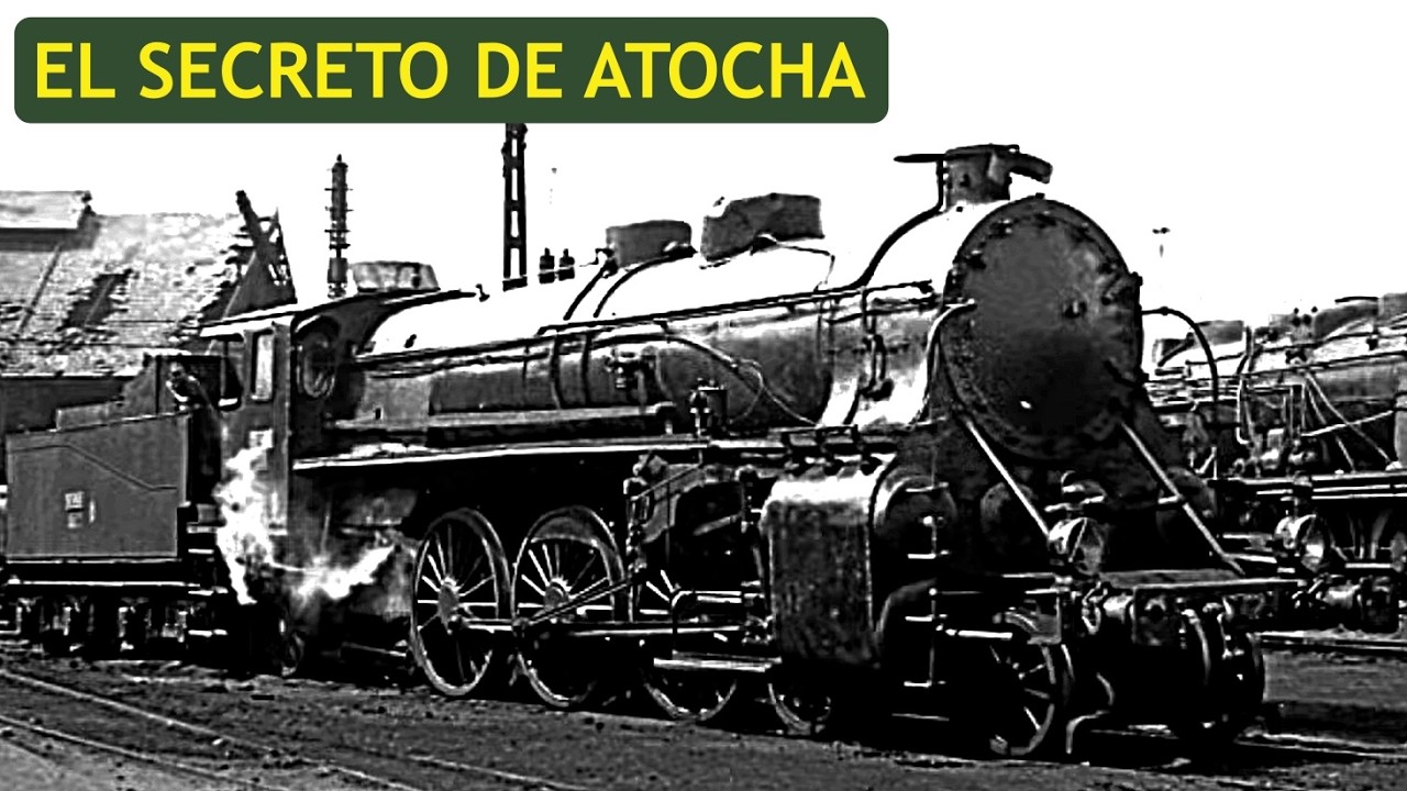 📽️El SECRETO oculto bajo Atocha: Los antiguos Talleres de Locomotoras