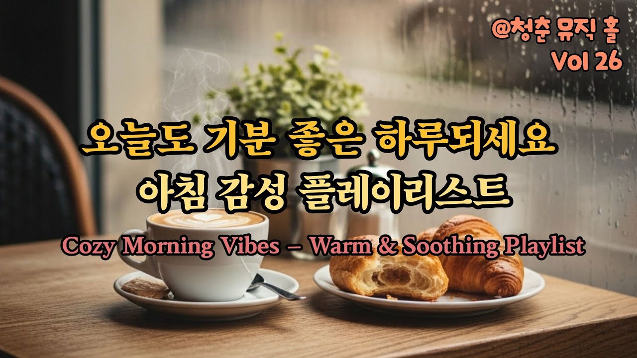 오늘도 기분 좋은 하루 되세요 | 아침 감성 플레이리스트 | Warm & Soothing Playlist 26🎵