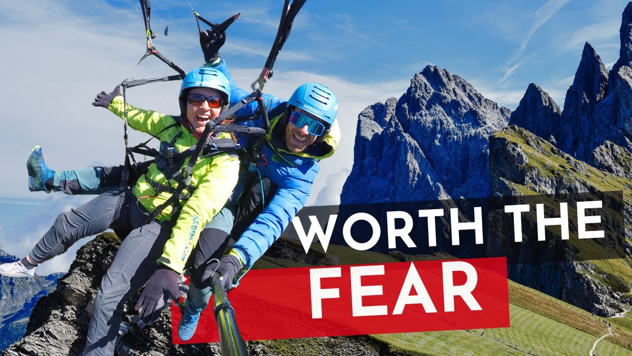 Paragliding the Dolomites - Scariest Thing I've Ever Done