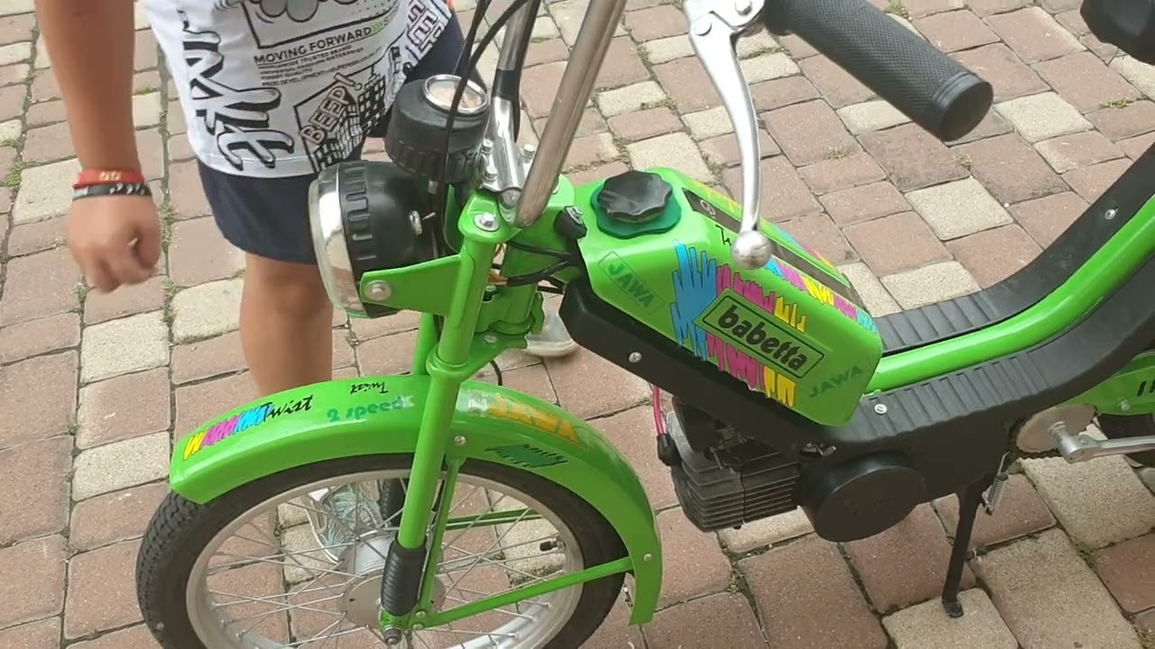 Moja nová Babetta 210🛵🚲