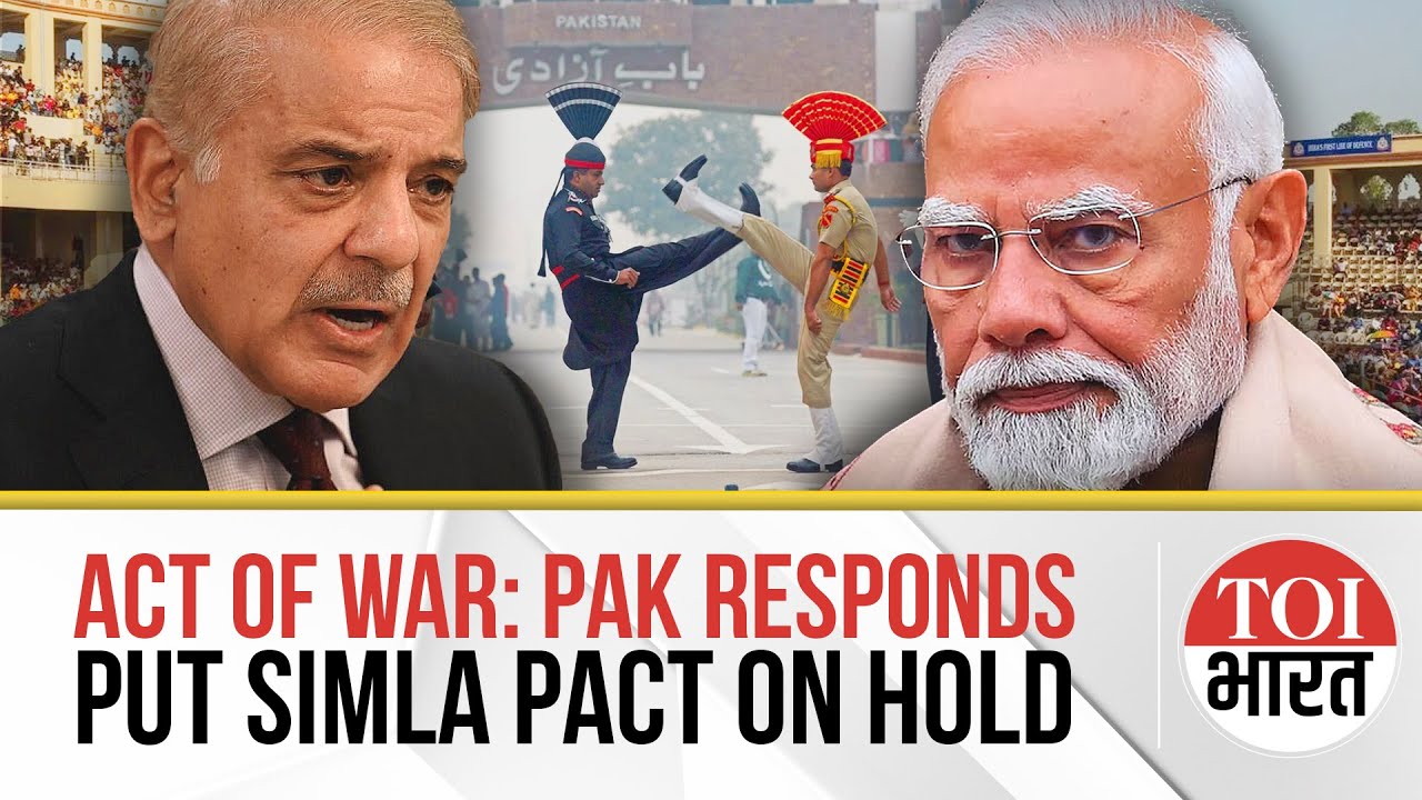 ACT OF WAR: Pakistan Slams India's Indus Waters Treaty Call | Suspends Simla Pact In Tit-For-Tat