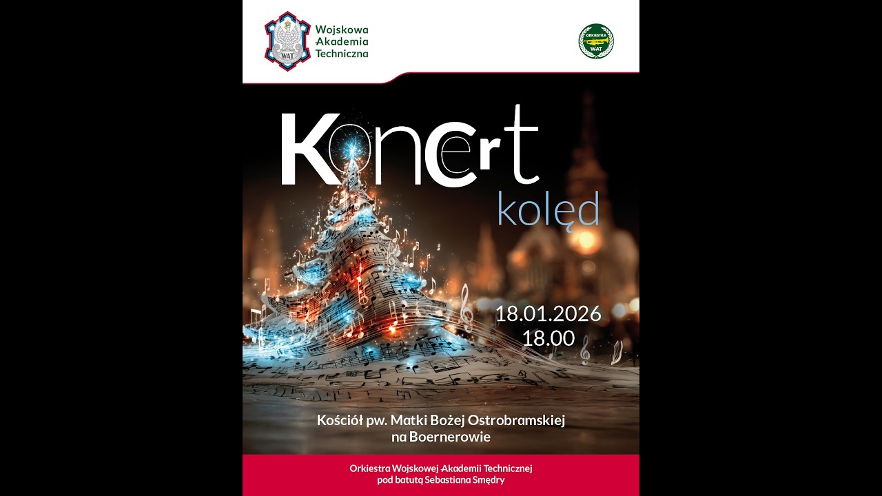 KONCERT KOLĘD - ORKIESTRA DĘTA WAT -2026 r.