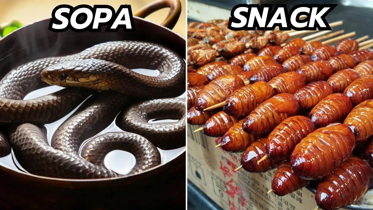 22 Comidas M&aacute;s Extra&ntilde;as De China - Incre&iacute;ble