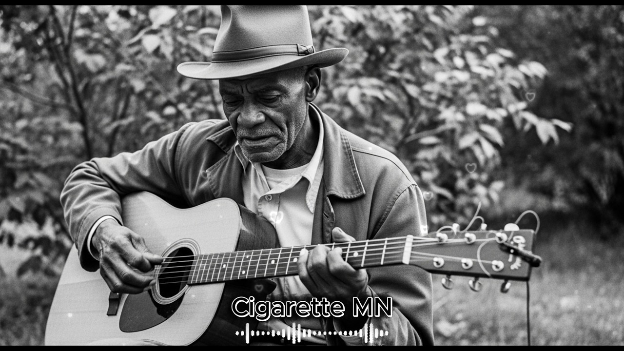 Old School Blues Vibes  Emotional Acoustic Guitar