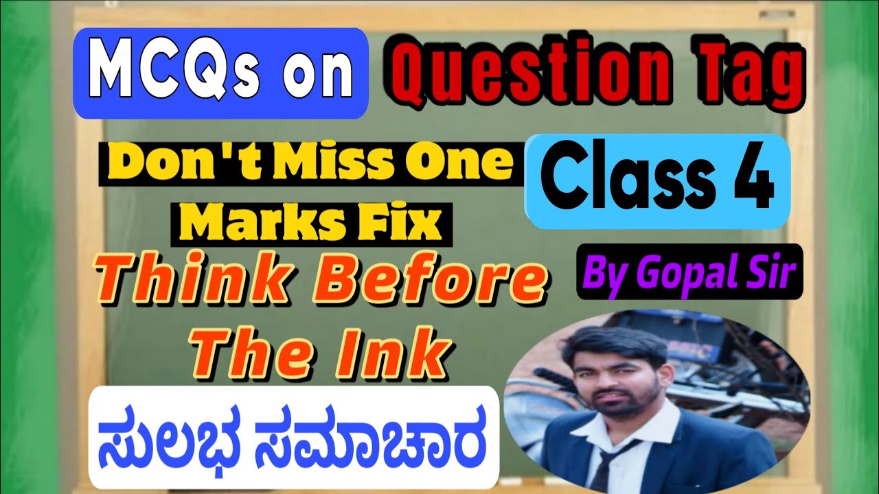 Question Tag Final Class Useful To Every Exam 