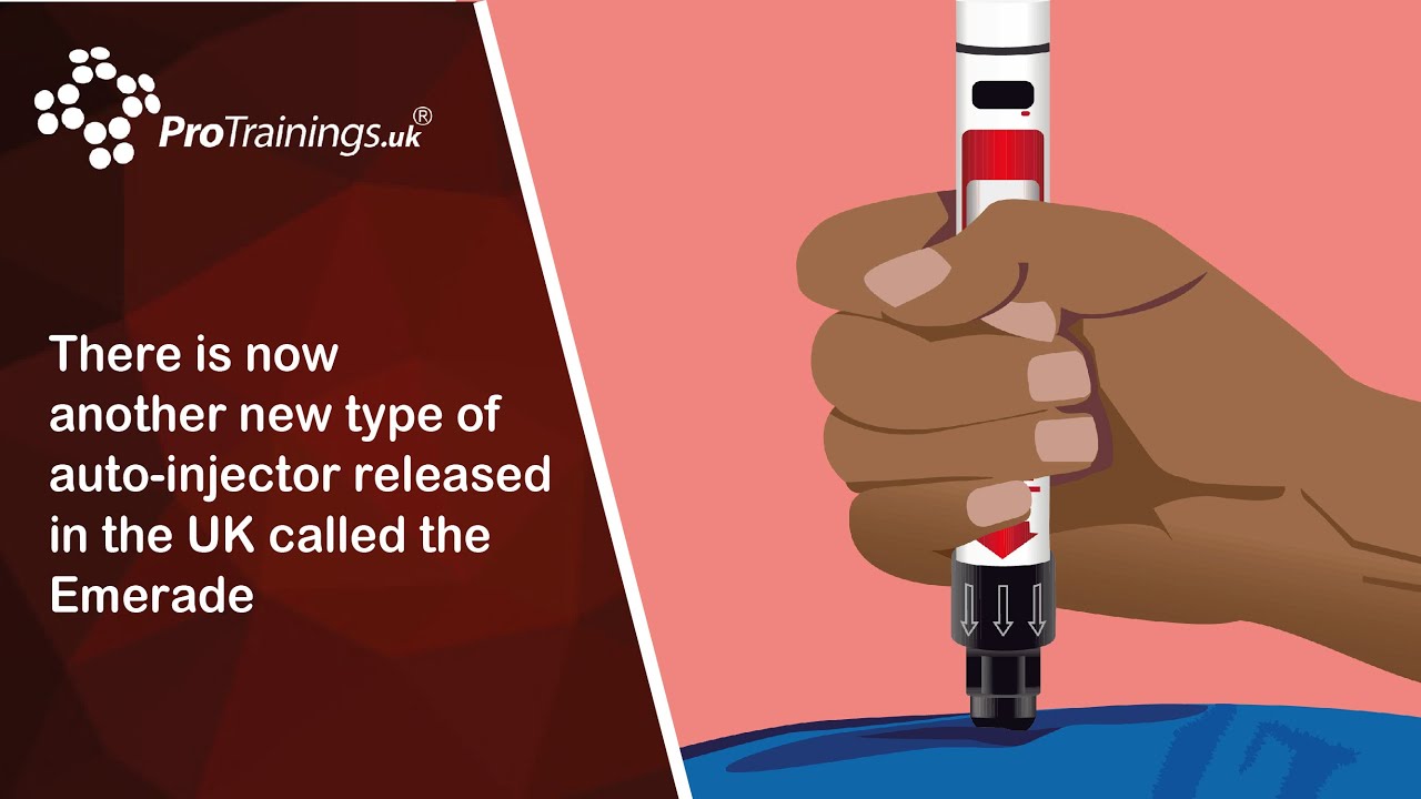 There is now another new type of auto-injector released in the UK called the Emerade