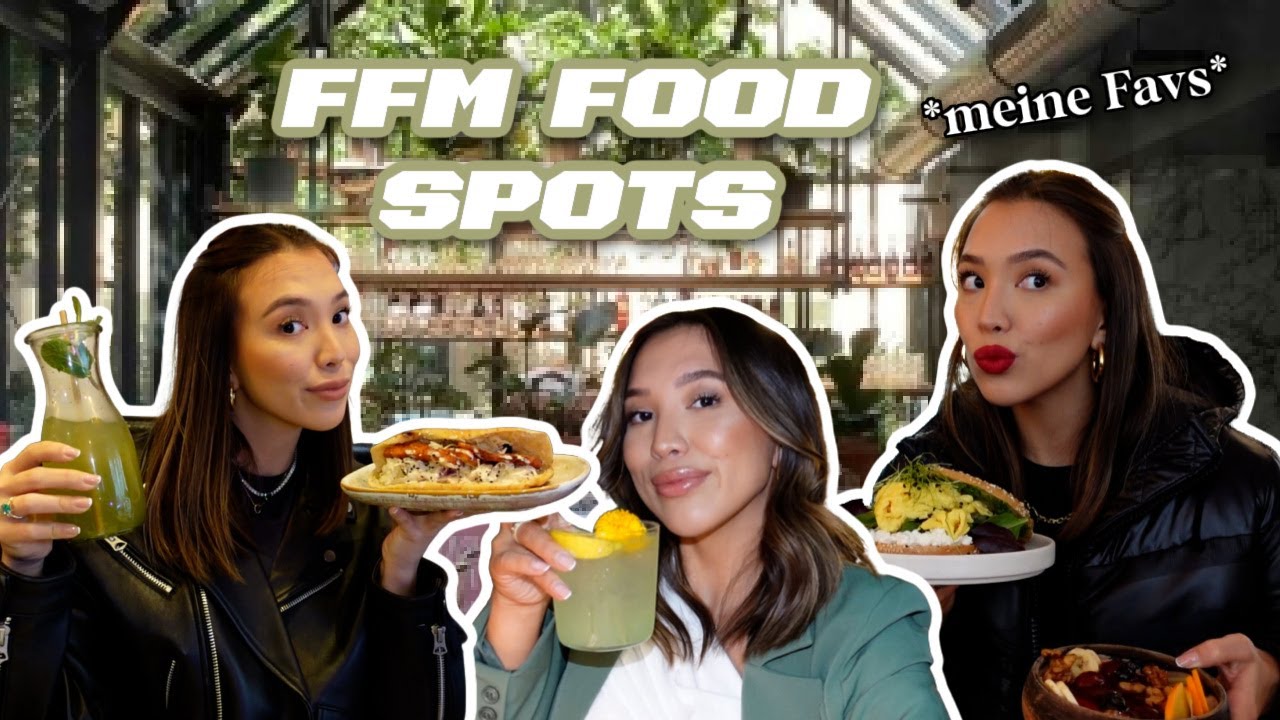 Die BESTEN FOOD SPOTS in Frankfurt | Frühstück bis Abendessen! | Adorable Caro