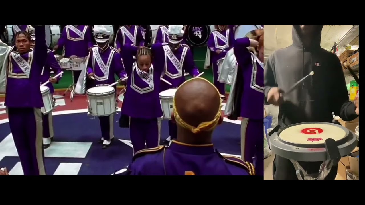 Destruction - Morris Brown college drum cover #drumline #morrisbrowncollege
