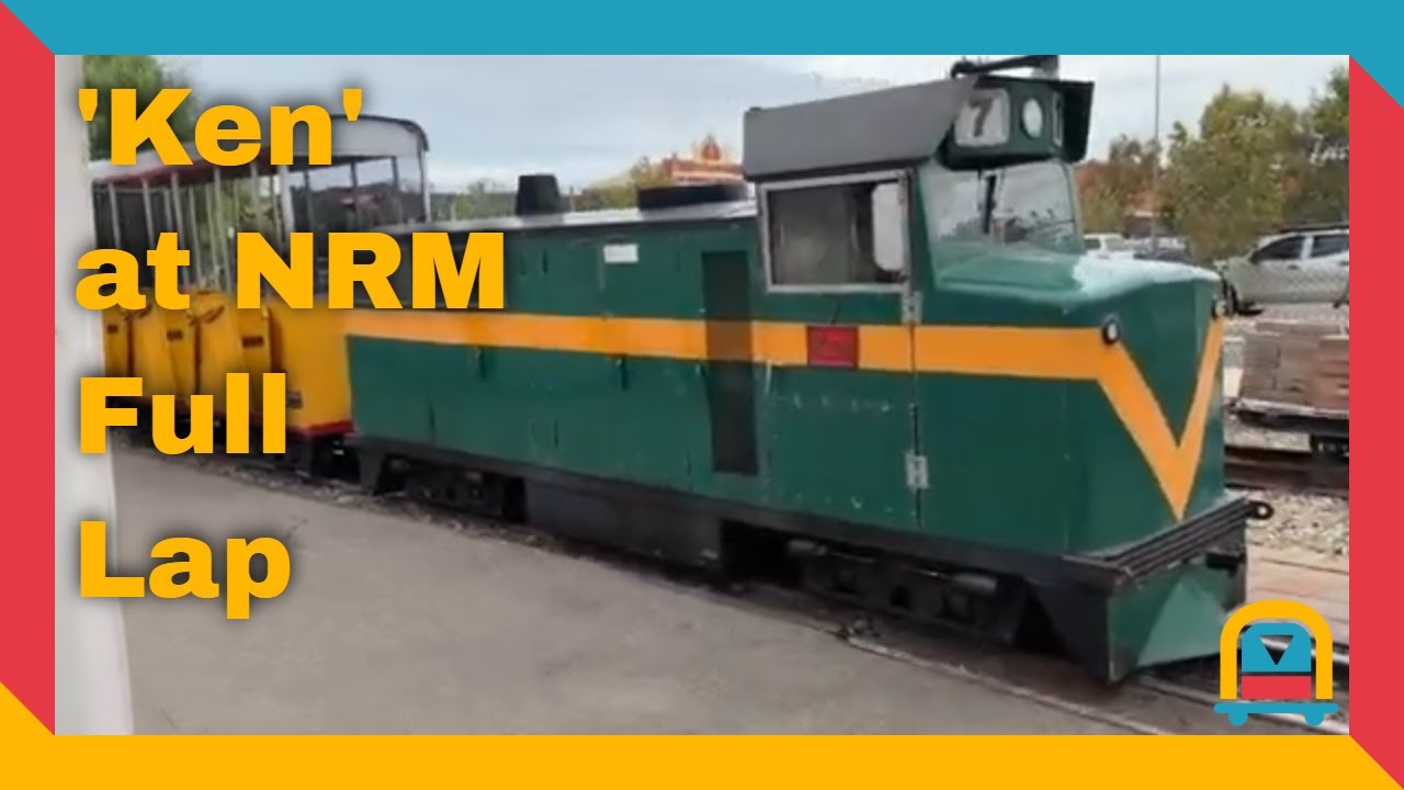 Miniature Train Ride Behind Diesel #7 “Ken” | National Railway Museum (22 February 2026)