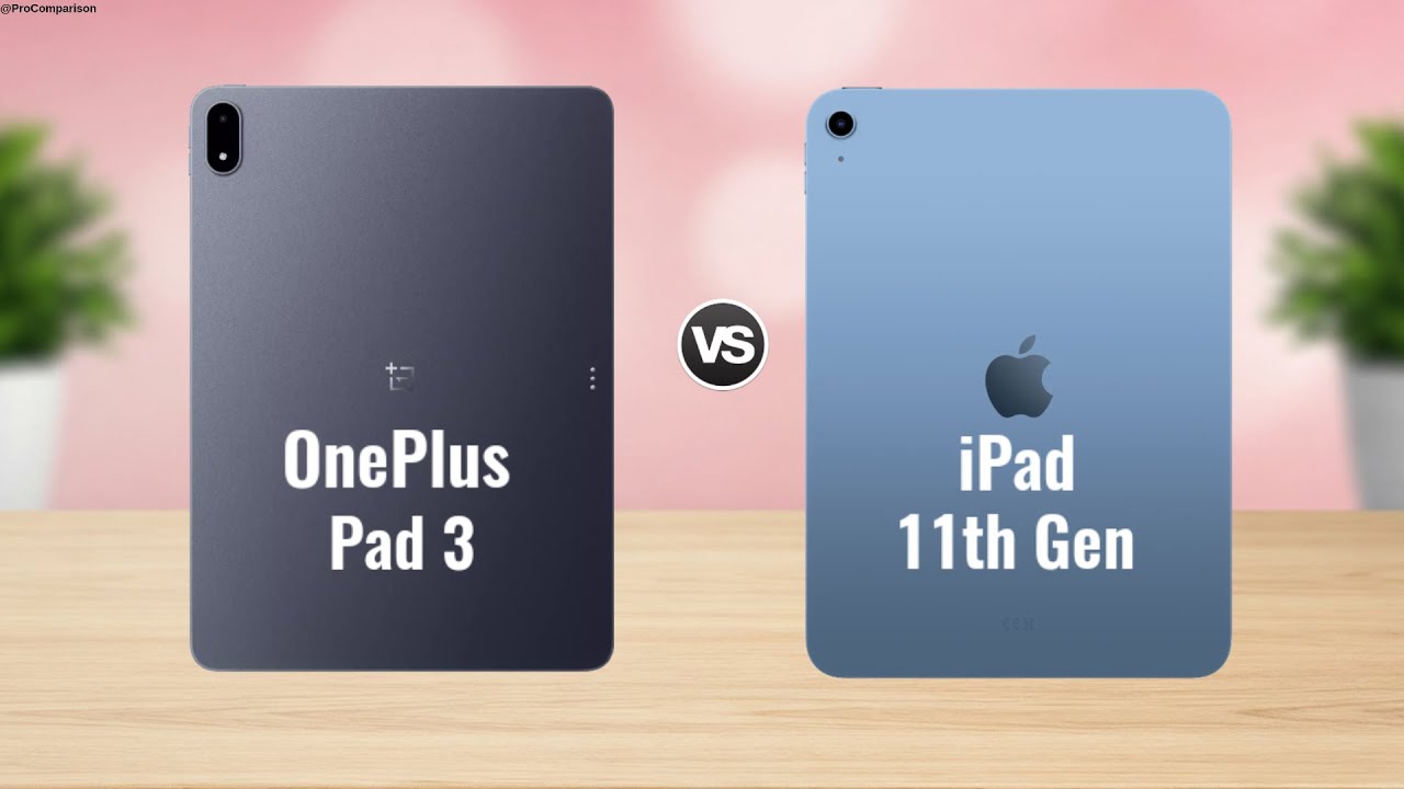 OnePlus Pad 3 vs iPad 11th Gen 2025 || Full Comparison