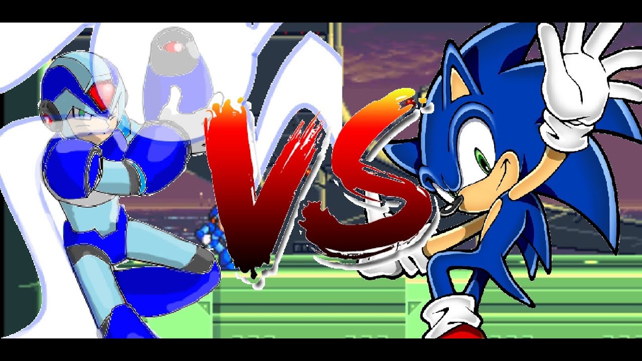 Mega Man X VS Sonic the hedgehog Part 1