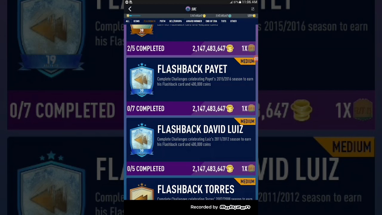 Sbc payet all solutions in flashback pacybits19